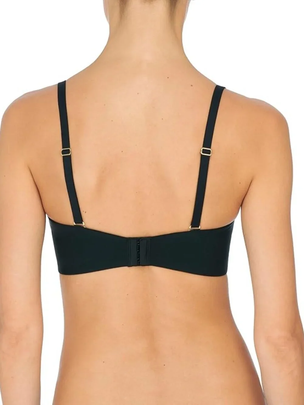 Natori Minimal Strapless Underwire Bra 32D Black